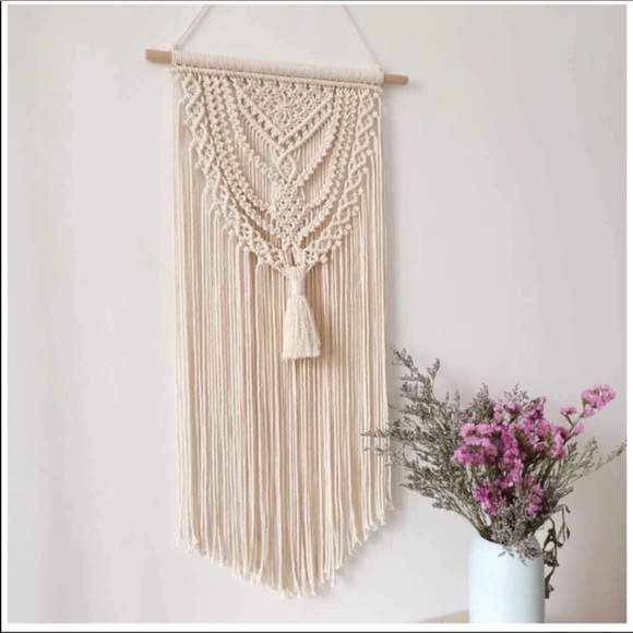 Macrame Wall Hanging Tapestry Boho New - Picture 4 of 8